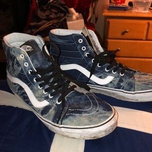 Acid denim wash Vans